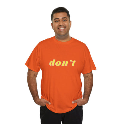 Don’t Shirt