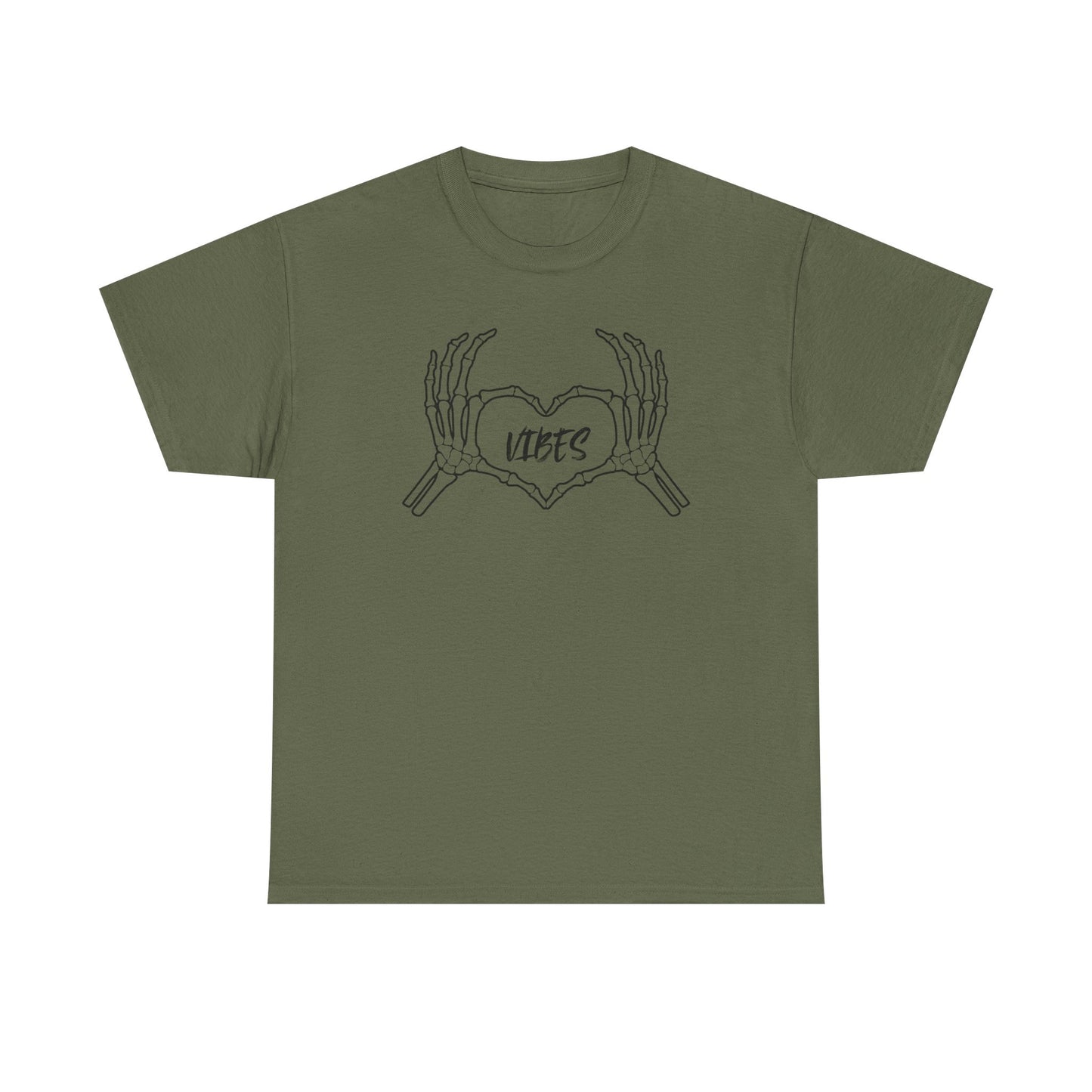 Skeleton Heart Vibes Tee