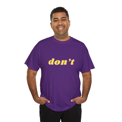 Don’t Shirt