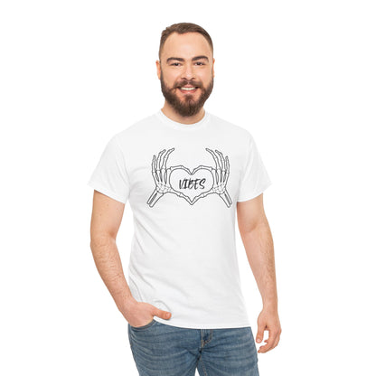 Skeleton Heart Vibes Tee