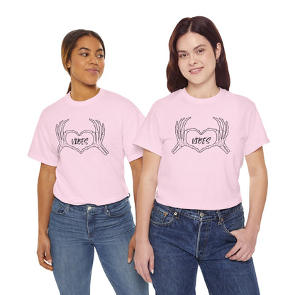 Skeleton Heart Vibes Tee