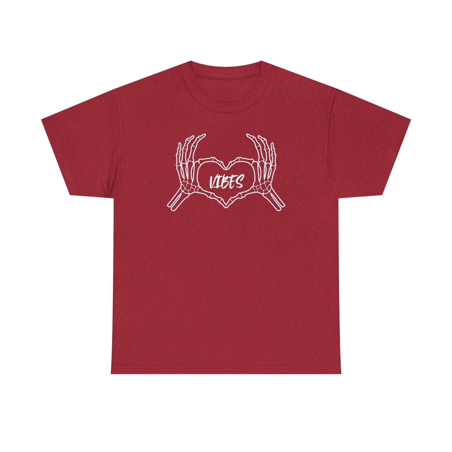 Skeleton Heart Vibes Tee