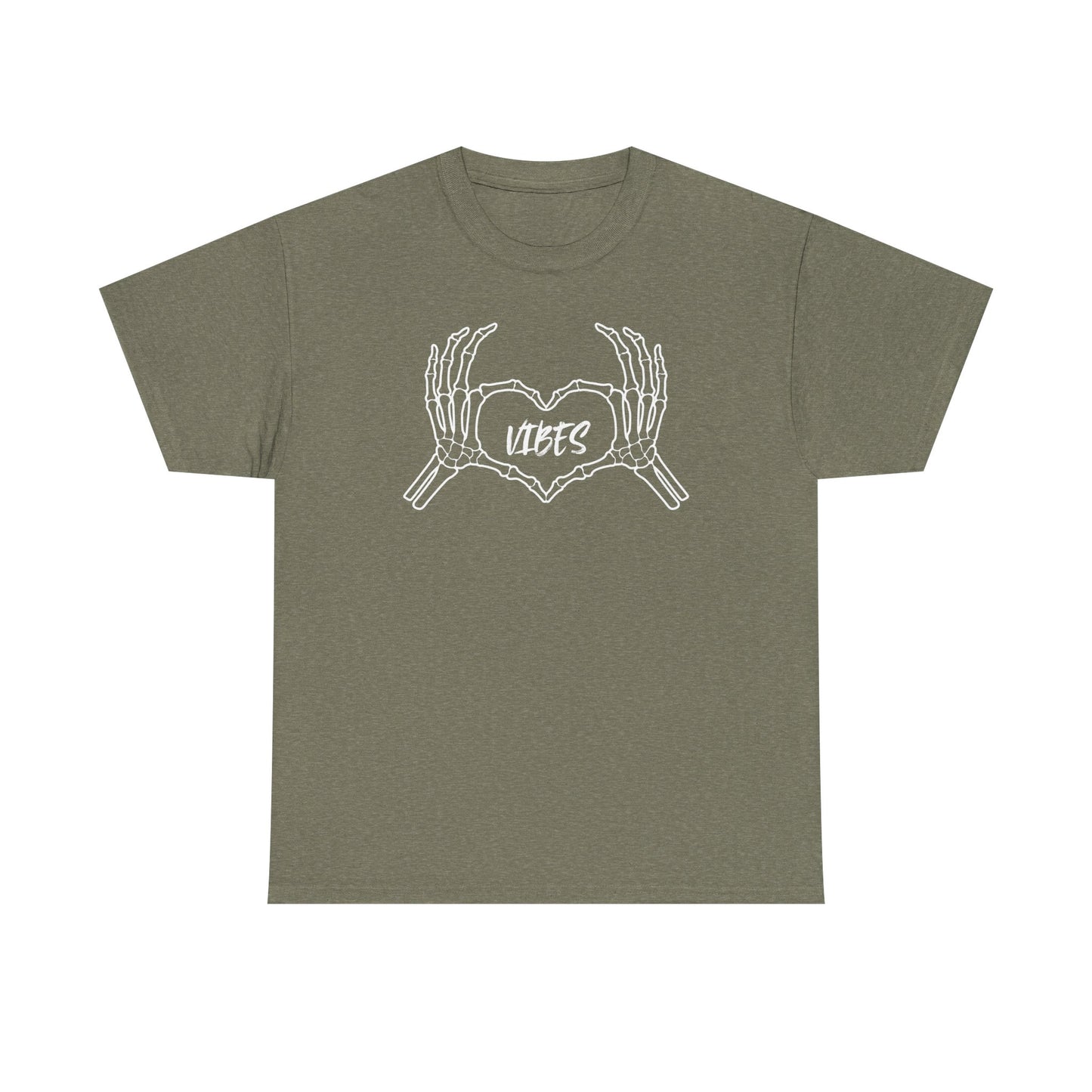 Skeleton Heart Vibes Tee