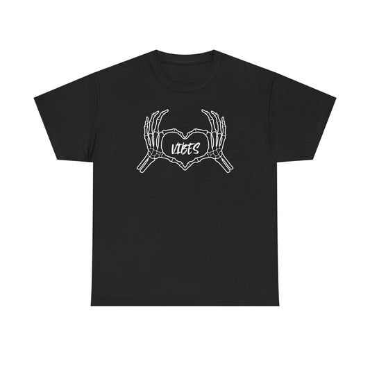 Skeleton Heart Vibes Tee