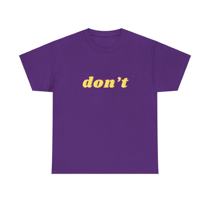 Don’t Shirt