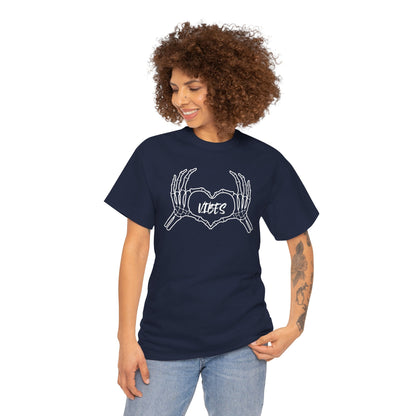 Skeleton Heart Vibes Tee