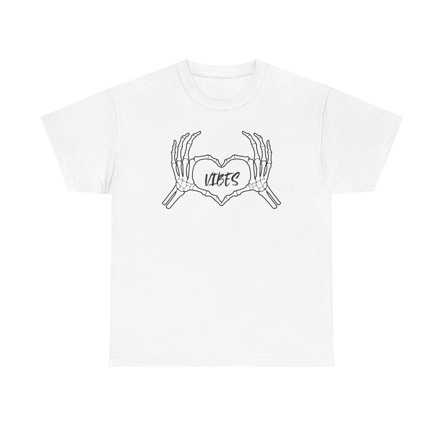 Skeleton Heart Vibes Tee
