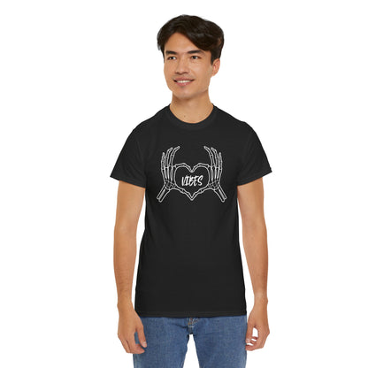 Skeleton Heart Vibes Tee